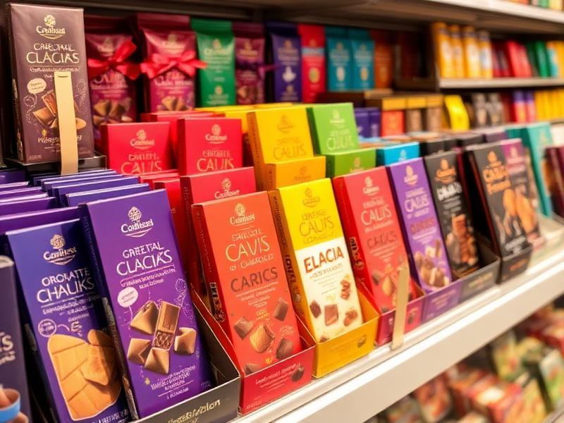Chocolates for resellers display